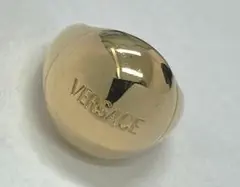 54VERSACE ベルサーチ ヴェルサーチ 金色 ロゴ リング 指輪12.5号