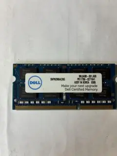 ノートpc用メモリDELL BUFFALO IODATA