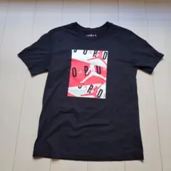 Jordan ブラック Tシャツ グラフィックプリント