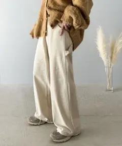 Java ペインターパンツ　ワイドデニムパンツ　新品未使用タグ付き　キナリ　XL