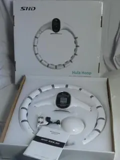未使用　電子フラフープ　ダイエット用フラフープ