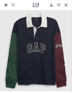 GAP kid's ポロシャツ 長袖 ラガーシャツ XL