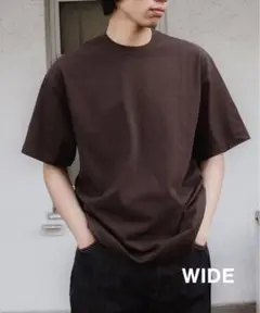 L’ECHOPPE LE / エルイー WIDE T-SH C/N
