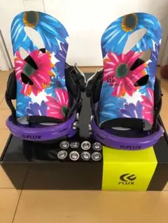 ✴︎美品 FLUX GL 花柄 ビンディング XS ✴︎