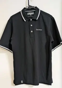 【美品】TaylorMade テーラーメイド　ポロシャツ　ブラック　М　黒