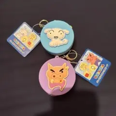クレヨンしんちゃん　ぷっくりシリコンミニポーチ　シロ　ぶりぶりざえもん