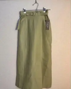 【新品】グリーン系スカート