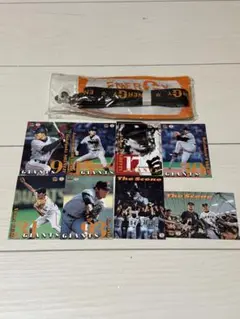 読売ジャイアンツ 野球カードセット・チケット入れストラップ