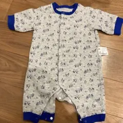 ペンギン柄ロンパース 60cm UNIQLO ユニクロ