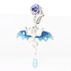 ANNA SUI イヤリング ホワイトドラゴン シングルイヤリング 新品アナスイ