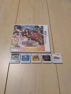 3DS ワンピース　トリコ　逃走中　パズドラ　モンスターハンター　セット