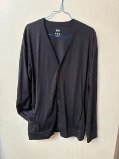 UNIQLO AIRism カーディガン 黒