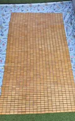 ひんやり 竹製 ドミノシーツ 敷布団用 シーツ シングルサイズ