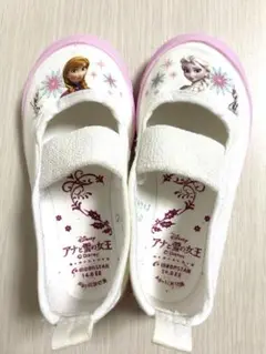 【未使用】プリンセス　アナと雪の女王 エルサ シューズ 上履き ピンク　14cm