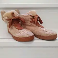 ショートブーツ  ボア