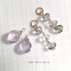 【No.l106】天然石チャームセット