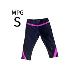 MPG クロップドレギンス[ S] 黒 美品 ヨガ・フィットネス・ランニング