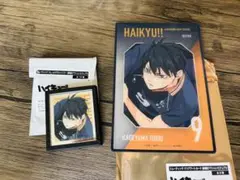 ハイキュー　影山　ベースヤードトーキョー　マグネットミラー　クリアアートカード