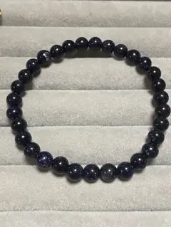 ブルーサンドストーン　ブレスレット　６mm