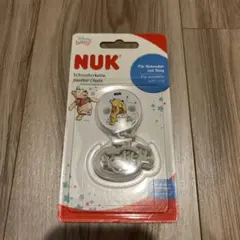 NUK おしゃぶりホルダー くまのプーさん 白ホワイト 新品未使用 ディズニー