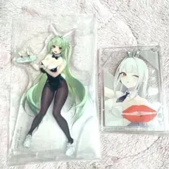 一番くじ NIKKE ニケ 勝利の女神 アクスタ 幸運の口づけチャーム 2点