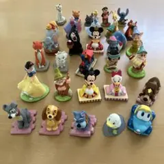 TOMY ディズニー 新キャラパーティ　第1〜3弾　全30種コンプリ　指人形