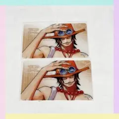 【2点】ONEPIECE クリアカード ジャンプフェスタ エース