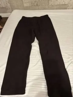 MHL. 黒 スラックス Sサイズ
