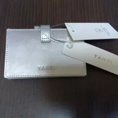 YAHKI ユナイテッドアローズビューティアンドユースシルバーカードケースタグ付