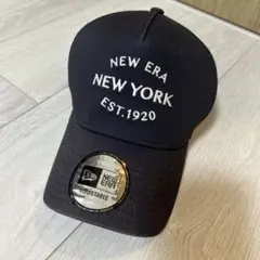 NEW ERA 9FORTY ダックキャンバス メッシュ キャップ　ネイビー