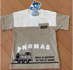トーマス さがら ポケット きりかえ Tシャツ 90