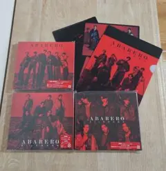 SixTONES ABARERO 初回限定盤 3枚セット　特典付き