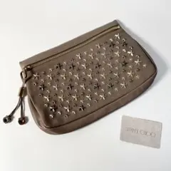 ジミーチュウ JIMMY CHOO クラッチバッグ スタッズ