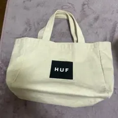 HUF ベージュ トートバッグ