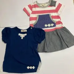 カットソー チュニックワンピース 95 まとめ売り タグ塗り潰し 切取りあり
