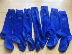 Mizuno ソックス ３足＋左のみ一足　パステルネイビー　21-23㎝　青