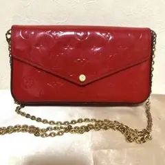 LOUIS VUITTON ヴェルニ チェーンウォレット 財布