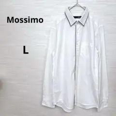訳あり★Mossimo モッシモ ワイシャツ Lサイズ 白