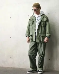 80's US.ARMY 米軍 ナイトデザートカモ オーバーパンツ