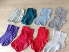 カラフルソックス 8足セット