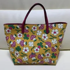 【美品】GUCCI グッチ チルドレン マッシュルーム トートバッグ