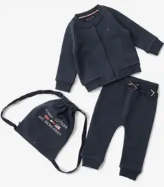 TOMMY HILFIGER トミー BABY 2ピースセット バッグ付