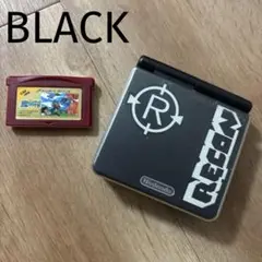 ゲームボーイアドバンスSP ブラック + おまけのカセット付