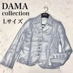 処分価格！ダーマコレクション♡ラムレザージャケット 2025年最新】DAMA collection レディース レザージャケット