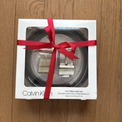 Calvin Klein 4-in-1 メンズベルトセット