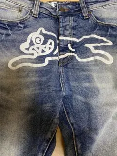 ICECREAM Running Dog ダメージ加工Jeans