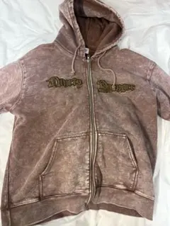 9090×younger song Chemical Zip Hoodie