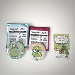たまごっち 極楽湯コラボ 缶バッジ くちぱっち2つセット