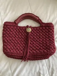 ズパゲッティ バッグ ハンドメイド