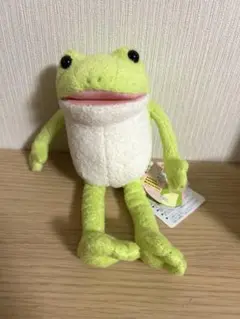 おとぼけ　ケロピョン　ふんわり　ぬいぐるみ